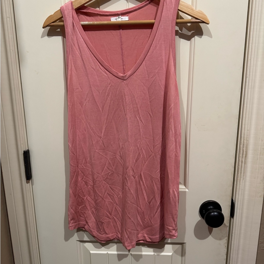 Pink Sleeveless Top